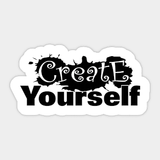 Create Yourself Sticker